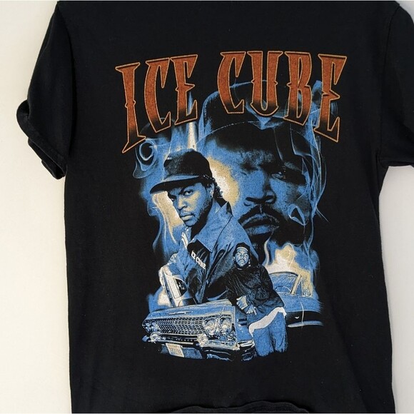 Ice Cube Black Graphic Tee T-shirt - Picture 3 of 3
